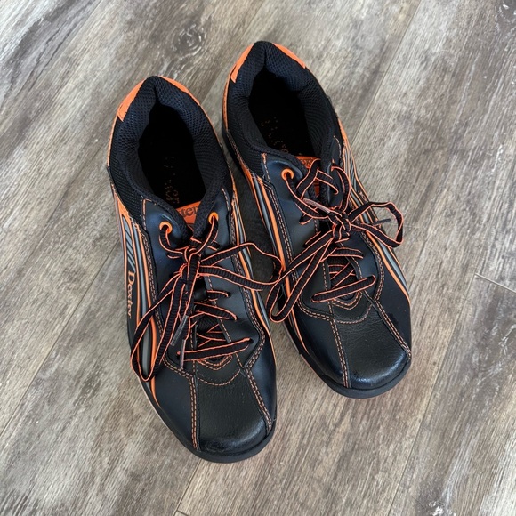 Dexter Keith Black/Orange/Grey Bowling Shoes - Picture 5 of 7